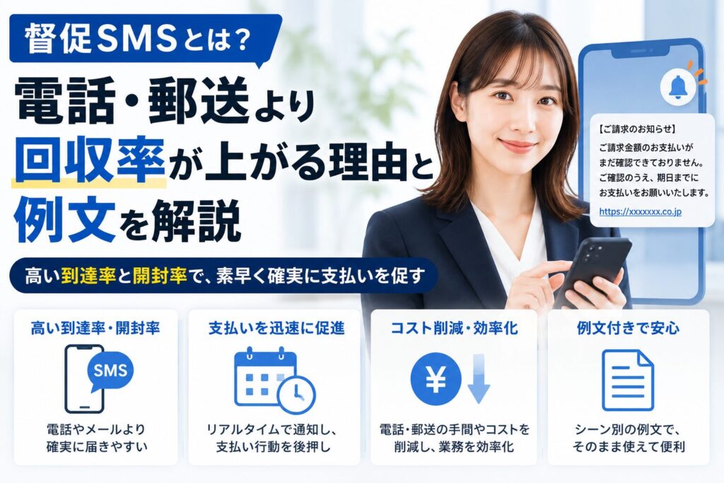 督促SMSとは